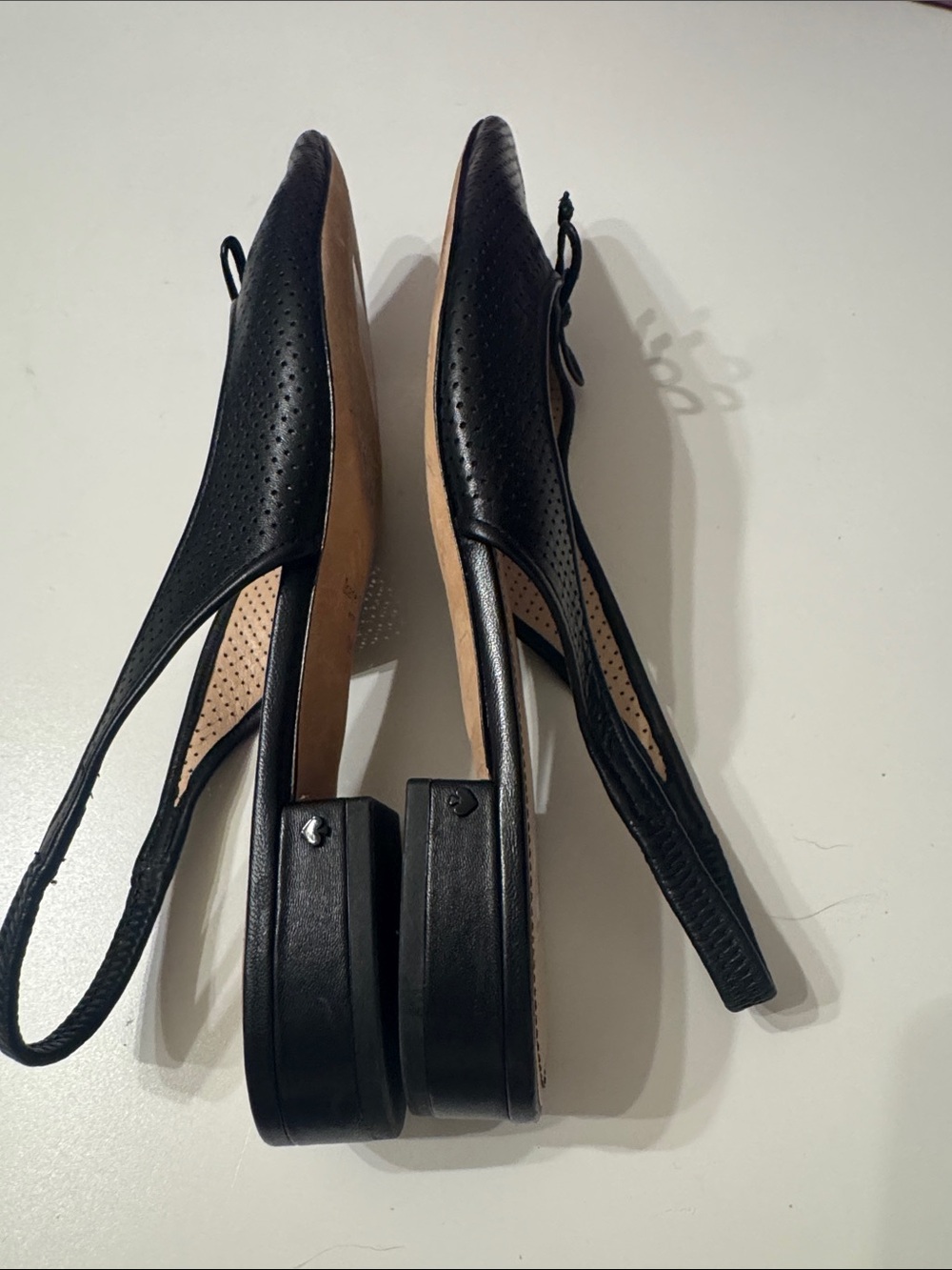 KATE SPADE NEW YORK VERONICA SLINGBACK FLATS SIZE 8.5 EUC - Picture 4 of 8